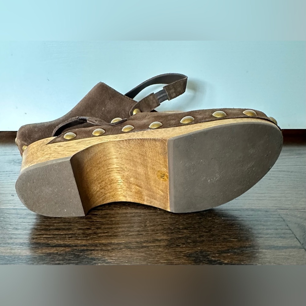 Tory Burch suede clogs - Picture 2 of 3